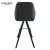 Import BY025 wholesales contemporary 180 degree self-turning sandy black base metal frame upholstered with PU bar stool from China