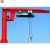Import BZ Model Pillar Crane Floor Mounted Jib Crane from China