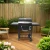 Import Camping Outdoor BBQ Charcoal Grill Garden Heavy Duty BBQ Trolley American Smoke grill from China