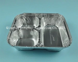 Canton fair supplier china manufacturer aluminium foil container for BBQ