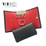 Carbon Fiber Leather Key Wallet