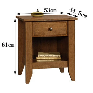 Carved Wooden French Nightstand Bedroom Furniture