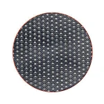 Ceramic rice dish dinner plate 10.5 inch colorful Underglaze Porcelain printing Apply to microwave dishwasher oven AWS2013