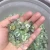 Import chakra healing tumbled stone natural prehnite tumble crystal gravel from China