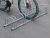 Import Cheap 5 Bikes Rolling Round Cage Garage Vehicle Bike Parking Rack from China