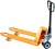 Import Cheap price 3 ton ce hand operated trolley forklifts long Manual high lift hydraulic pallet truck forklift from China