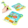 Children Early Education English Alphabet Wall Map Point Touch Sound Book Learning Reading Machine with Electronic Toy Pen