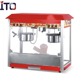China automatic commercial industrial popcorn making machine popcorn maker