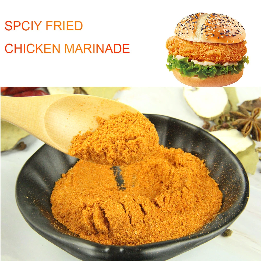 China factory food marinade burger flavor seasoning powder for KFC fried chicken