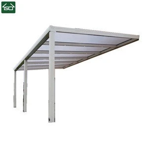 China factory low price waterproof pergola canopy/ aluminum pergola parts/wpc pergola