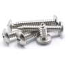 China factory zinc plated mini hook eye self tapping screw of carbon steel