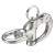 Import China Manufacture SS304/SS316 Stainless Steel Rigging Boat Yacht Marine Hardware Fixed Sanp Shackle from China