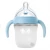 Import China manufacturer wholesale 150ml 240ml newborn baby silicone wide neck milk feeding bottles with handle from China