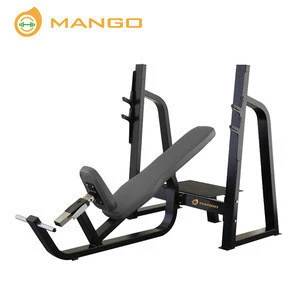 China Supplier Bodybuilding Commercial Gym Fitness Equipment Incline Bench Press Sports Exercise Weight Bench Press for Sale