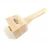 Import china supplier BSCI garden Beech Wood working Mallet  hammer from China