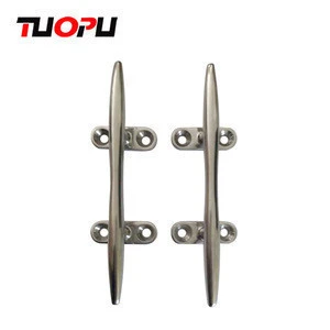 China supplier casting stainless steel sailboat deck cleat for marine