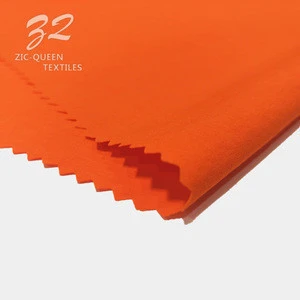 China Supply Down Jacket Windbreaker Trousers Material 86% Nylon 14% Spandex Elastane Crepe Fabric