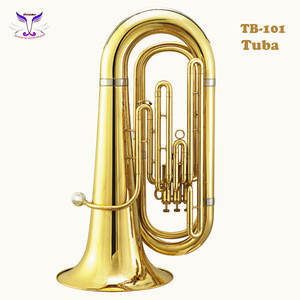 Buy Chinese Tuba Brass Band Instruments For Hot Sale from Longkou ...