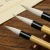 Import Chinese writing brush set, wood handle and badger hair calligraphy brush, INK brush pen from China