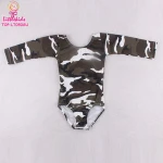 Christmas And Halloween Pumpkin Toddler & Kids Girls Long Sleeve Leotard Rhythmic Gymnastics Leotards For Girls Ballet Wear