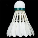 Class A+ Goose Feather Badminton Shuttlecock Aeroplane Eg1130 Sandwich Cork Head Shuttlecocks T-1