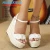 Import Classic Sexy 14cm Wedge High Heels Women Fashionable Anti-Slippery Upper Height Increasing Design Summer Outdoor Nightclub from China