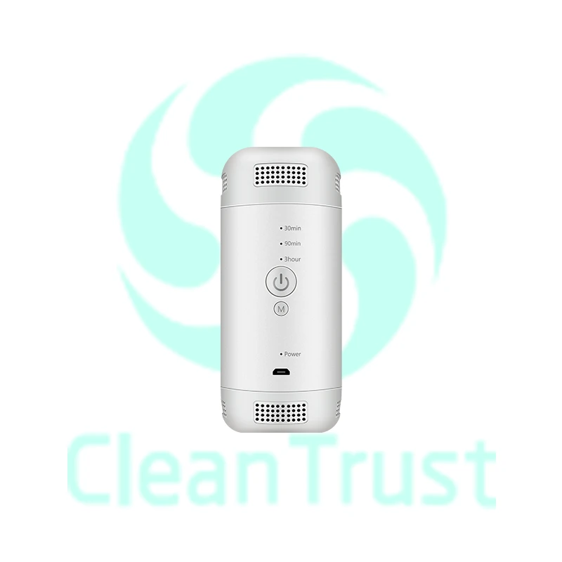 CleanTrust Air Disinfection Purifier Ozone Machine Wardrobe Cupboard Profesional Disinfection Portable Air Purifier Ozonizer