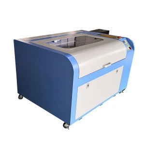 co2 focus laser engraving machine for glass plastic 50W