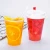 Import cold drink 500ml bubble tea cups disposable juice plastic PP injection cup from China