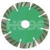 Cold press diamond turbo segmented dry cutting saw blade for building material