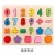 Color cube alphabet wooden blocks wooden toys children early educational toys for montessori