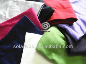 Colorful 100% Merino wool fabric