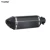 Import Colorful 304 stainless steel 51mm universal motorcycle exhaust muffler pipe for 250CC motorcycle from China