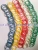 Import Colorful customized Natural Rubber band Size 18 different types / Multi solid color Rubber band Flexible for Money packing from Vietnam
