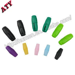 colorful Plastic stopper /cord lock for garments and shoes