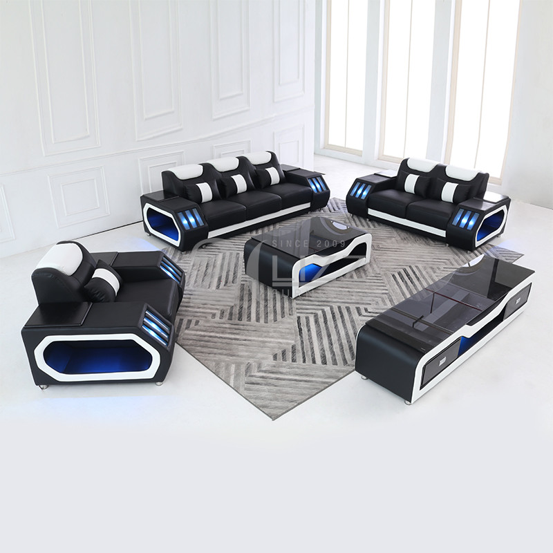 Buy Comfortable Modern Lounge Furniture South Africa Leather Sofa Set