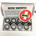 Competitive Factory Swiss 608 RS 8x22x7mm 8pcs Per Box Basic Type Roller Longboard Skateboard Ball Bearing With Bush For Skate