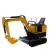 Import Construction Machine 0.8ton cheap mini excavator for sale from China