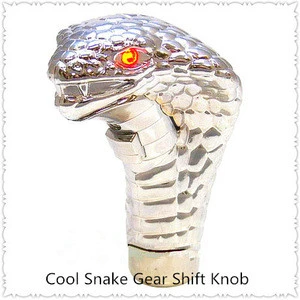 Cool snake led manual shift knob auto gear knob