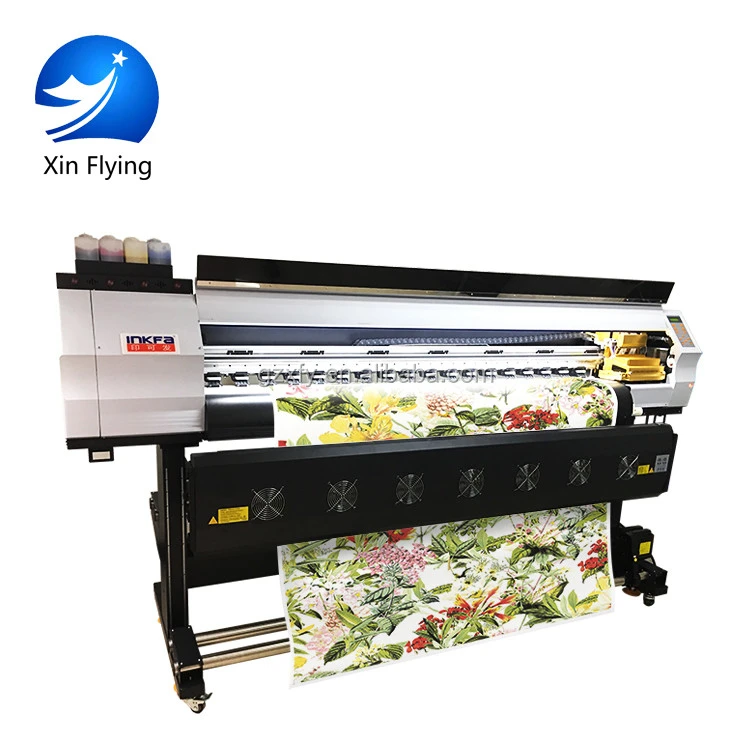 Cotton fabric digital textile printing used 1900mm digital fabric printing machine printer