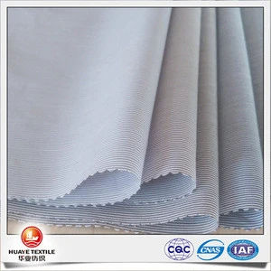cotton nylon spandex stripe fabric for women clothes