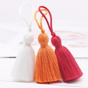 Cotton Tassel 11cm Hanging Rope Fringe Tassel for Sewing Curtains Garment Home Decoration Jewelry Craft Accessories
