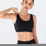 Cross Backless Yoga Bar Designed Sport Outfit Top Running Wear Ladies Women