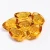 Import crystal gold treasureo auspicious crystal home decoration Chinese handmade gold  smooth ingots from China