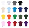 Custom 100% Cotton Printing Logo Tee Shirts Blank Embroidery Unisex T Shirts Base Layer Fitness Anime Tshirts