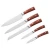 Import Custom design japanese stainless steel kitchen knife set with wooden handle from China