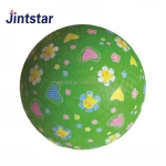 Custom design kids 8.5 rubber playground balls toy ball