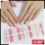 Import Custom Logo Black White Pink Blue Nail Polish Strips Nail Stickers 3D Stereo Nail Decals from China