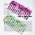 Import Custom logo handmade black pink white wide tooth plastic high quality cellulose acetate hair comb from China