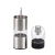 Import Custom Logo Premium Glass Spice Bottle Stainless Steel Pepper Mill Crystal Spice Grinder Salt And Pepper Grinder from China